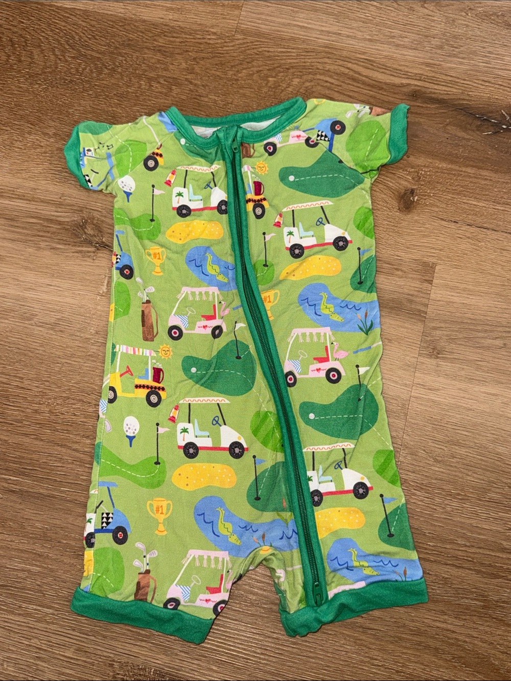 Little Sleepies Golf Short Zippy